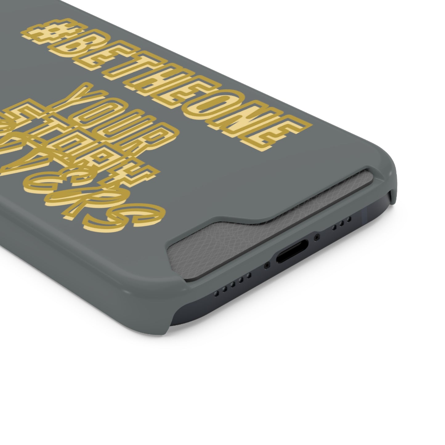 “Your Story Matters” Edition Phone Case With Card Holder